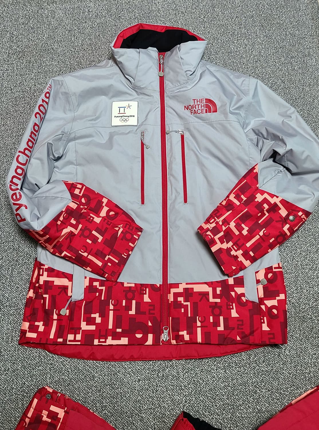 노스페이스 평창 올림픽 스키복  상하의 M 상품이미지2