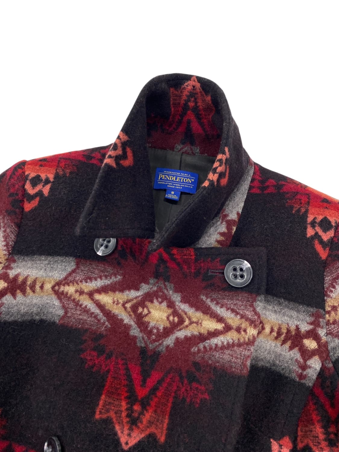 00's 펜들턴 사우스웨스턴 울 더블 코트 상품이미지4