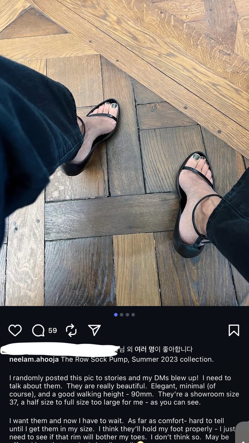 THE ROW  Round Toe 90 Leather Pumps 더로우 상품이미지6
