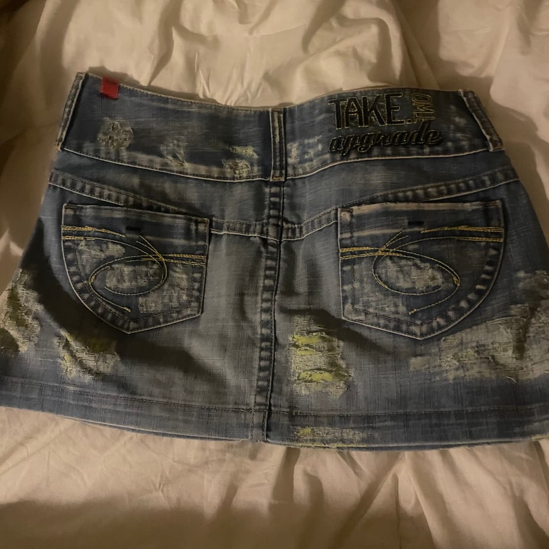 빈티지 청치마 상품이미지3