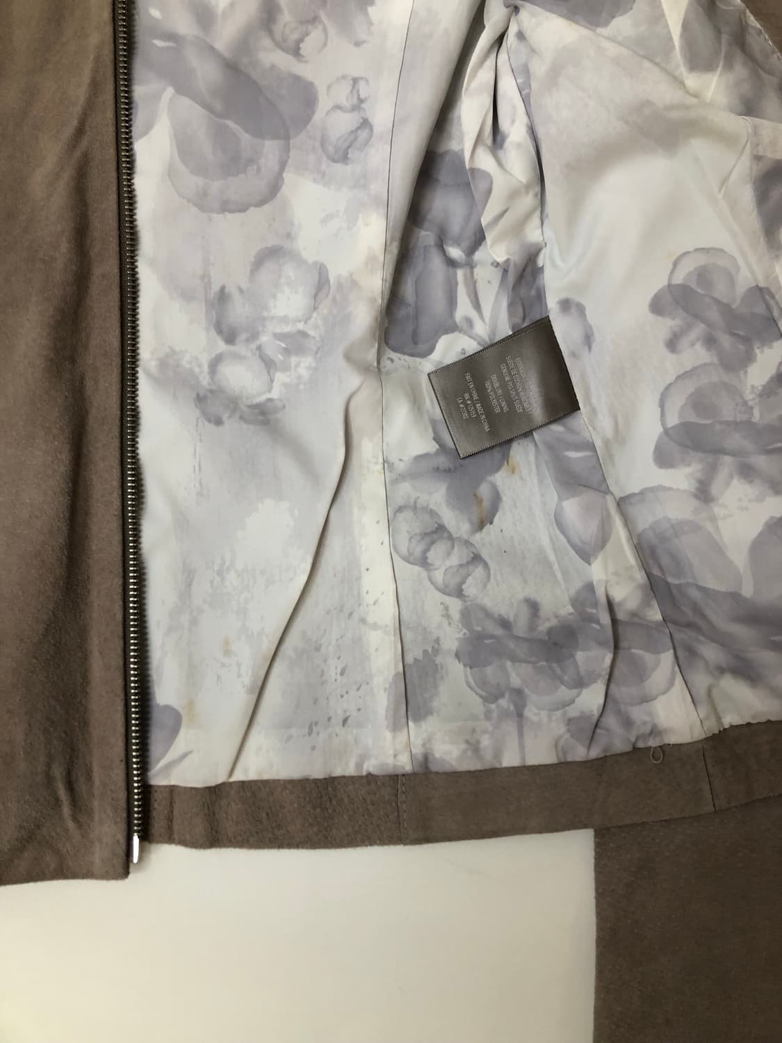 Soia & Kyo 소이아앤쿄 베이지 프린지 스웨이드 레더 자켓 상품이미지8