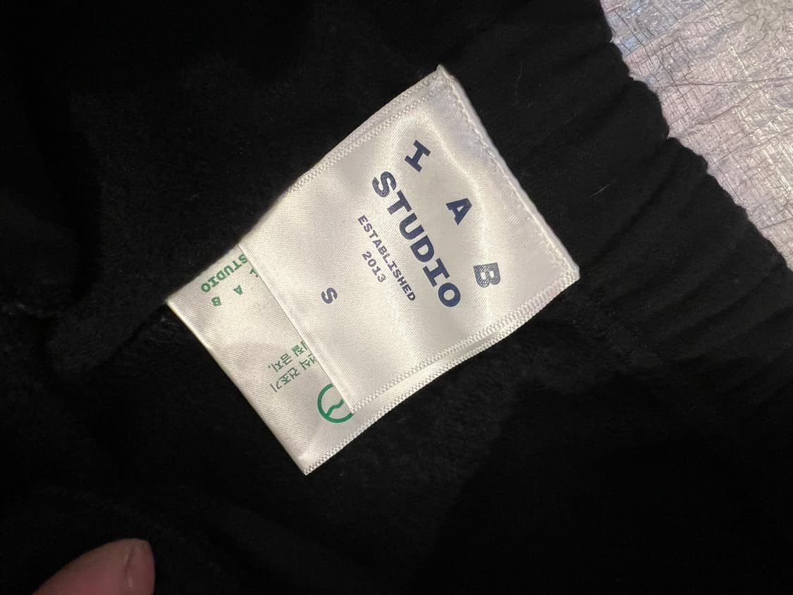 아이앱 검정 트레이닝 팬츠 S 상품이미지2