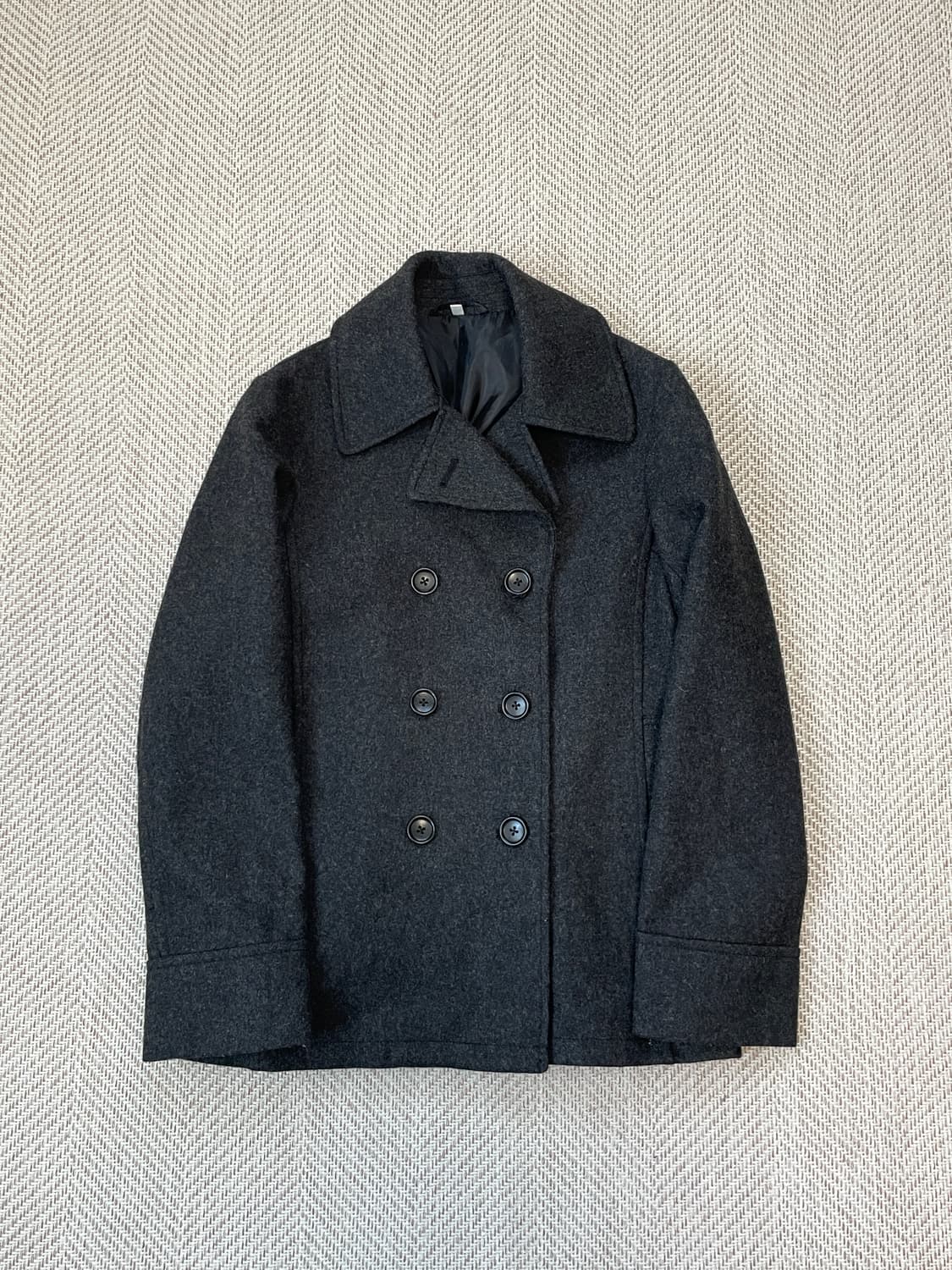 빈티지 그레이 피코트  J03666 상품이미지1