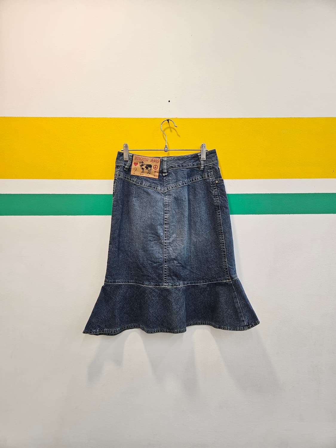 모스키노 데님 스커트 상품이미지2