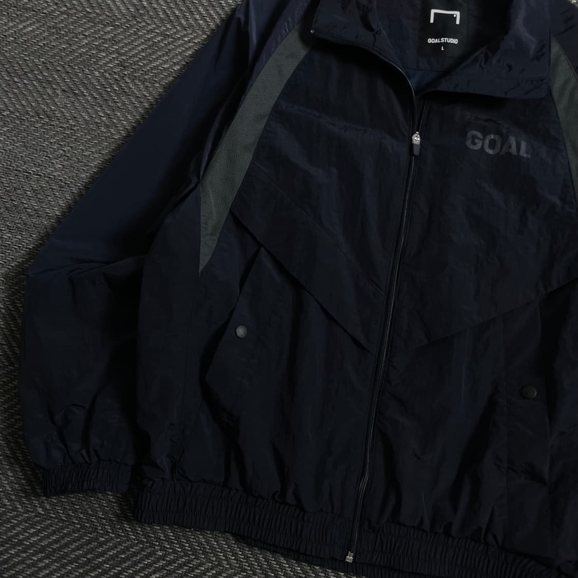 골스튜디오 리플렉티브 로고 디테일 바람 막이 자켓 y 4497 상품이미지3