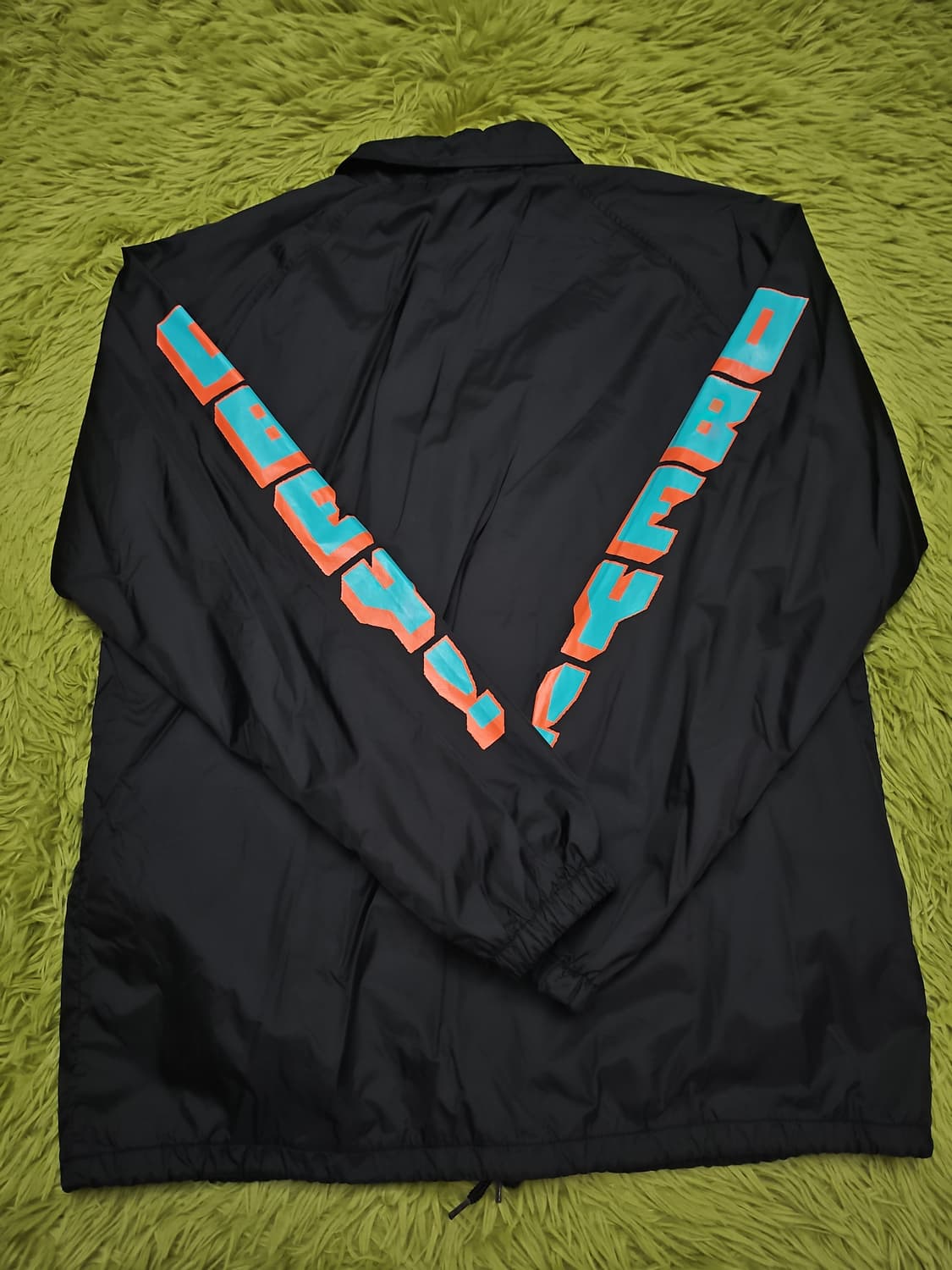 오베이(OBEY) 양팔 빅로고 바람막이 L 상품이미지5