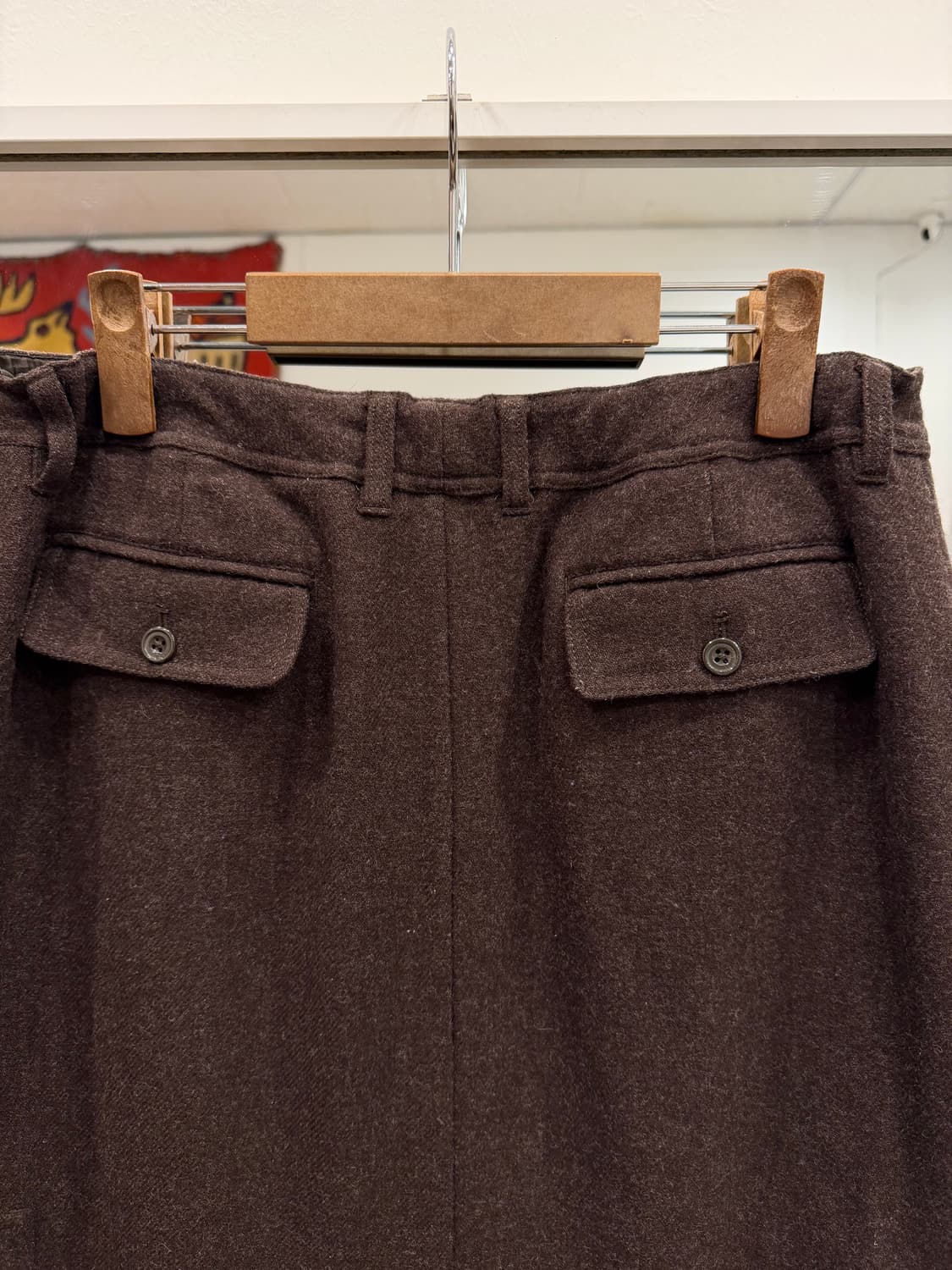 Eddie Bauer 에디바우어 빈티지 카고 울 스커트 (31inch) 상품이미지5