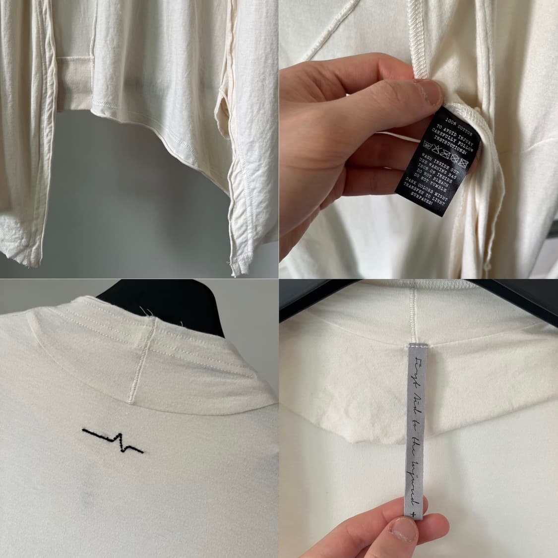 First Aid To The Injured Drape Cardigan 상품이미지10
