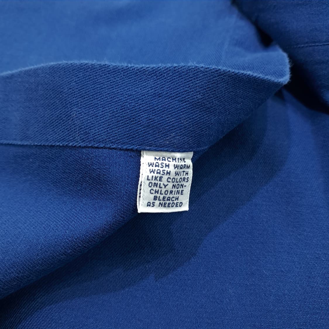 CN885 XL 폴로 랄프로렌 가먼트다이드 블루 긴팔 셔츠 남방 상품이미지6