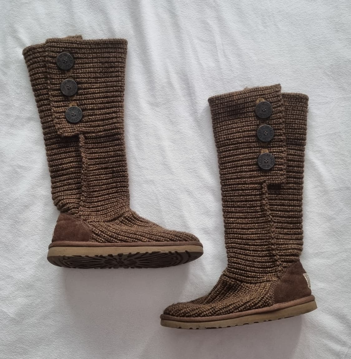 어그 니트 카디 브라운 부츠 상품이미지1