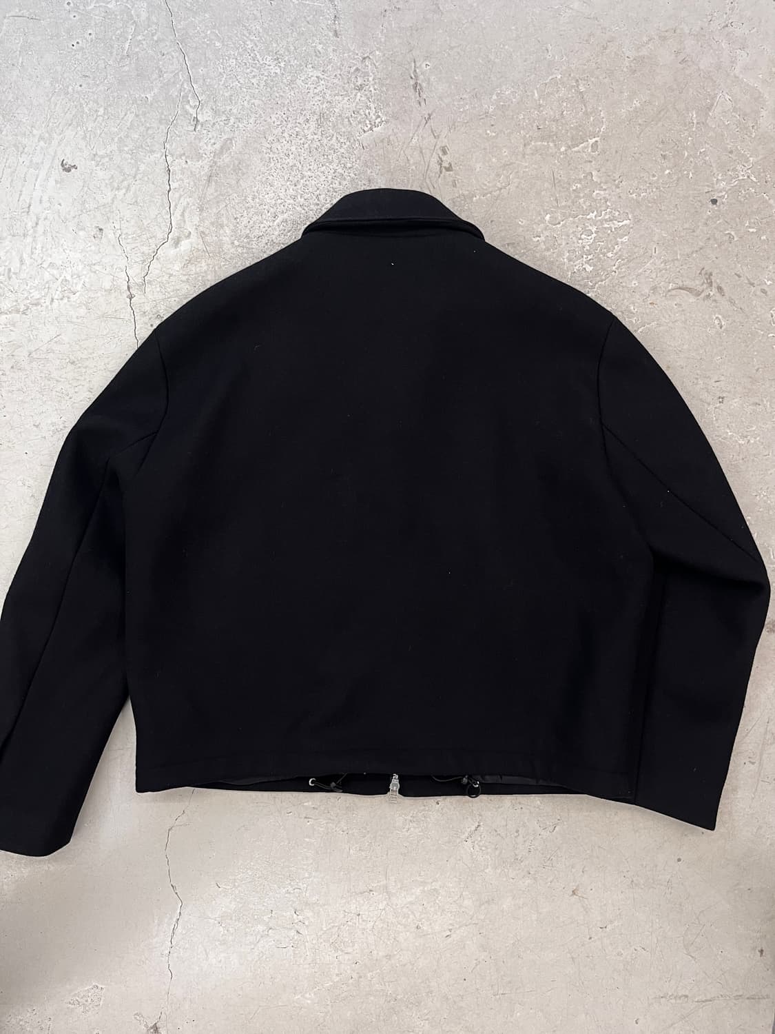 [L] PYAR 뉴노멀 멜톤 울 블루종 자켓 001 상품이미지3