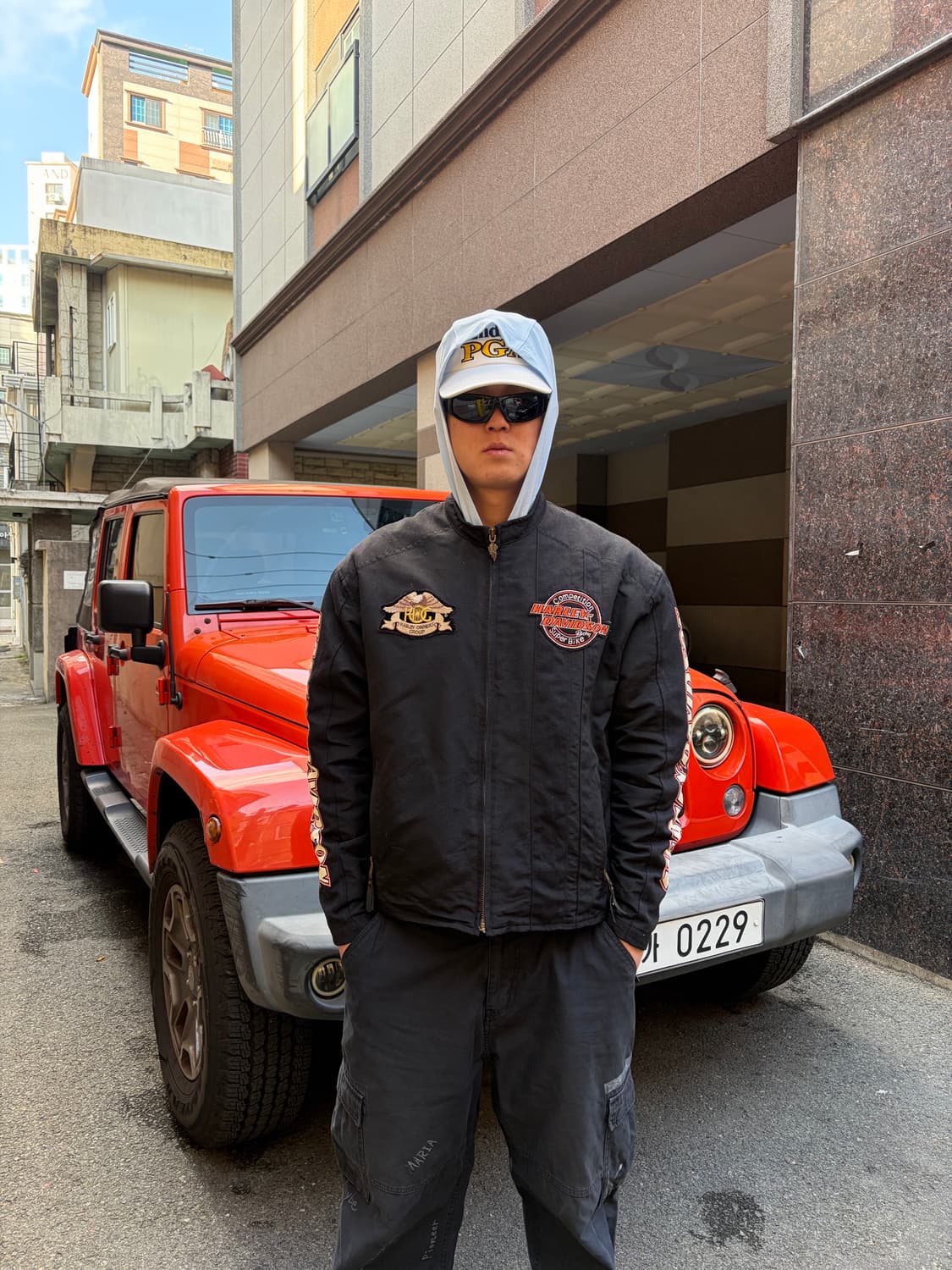 Harley Davidson logo motorcycle jacket 상품이미지1