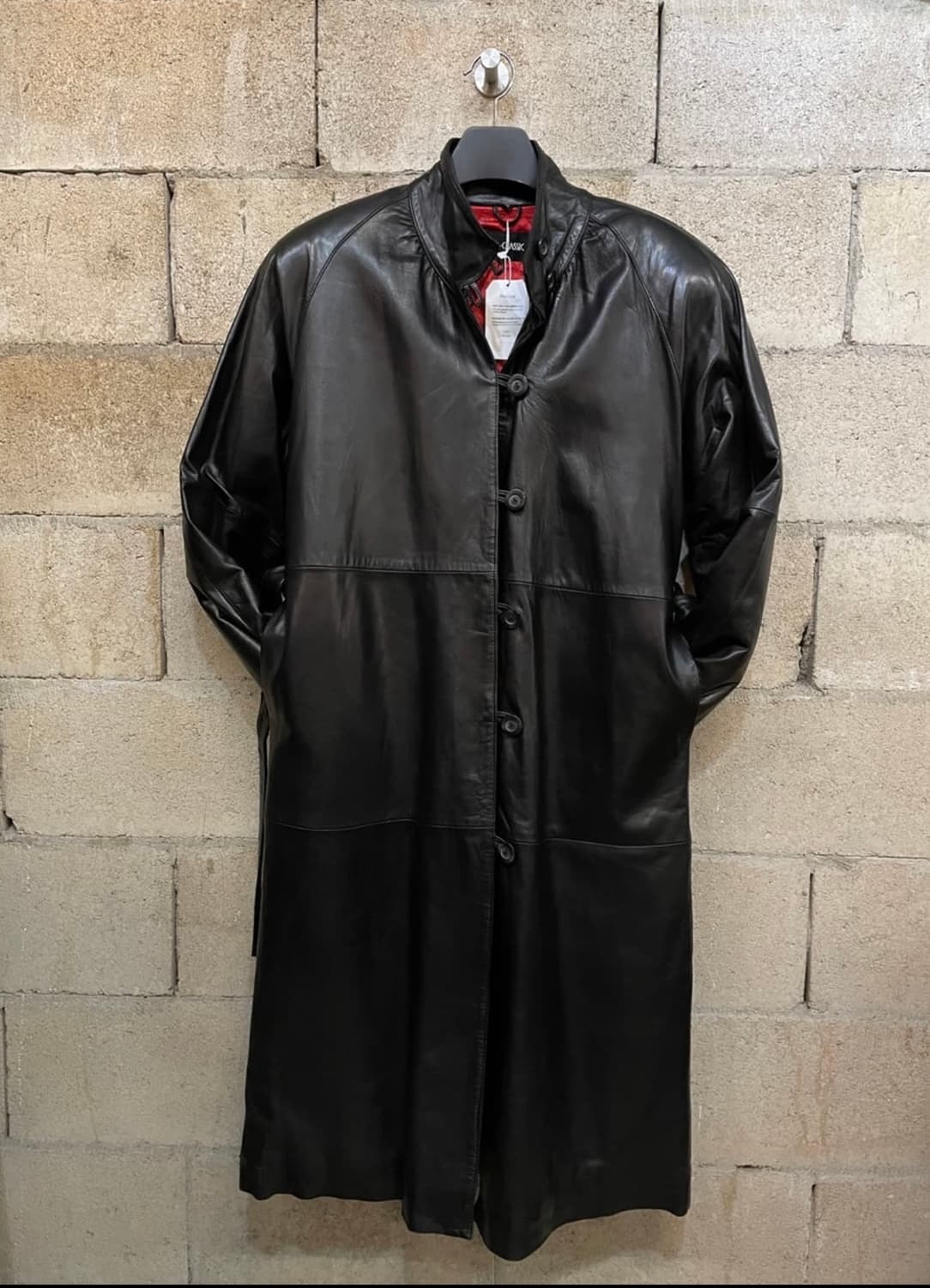 빈티지 레더 코트 상품이미지1