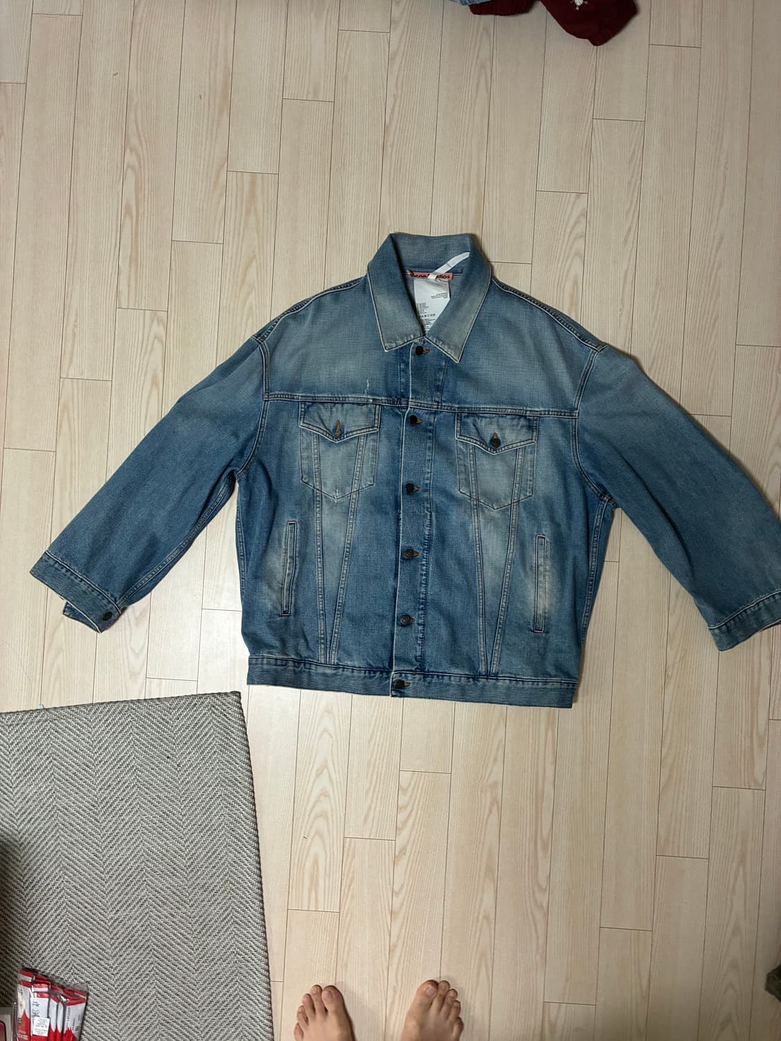 아크네 오버사이즈 데님자켓 상품이미지2