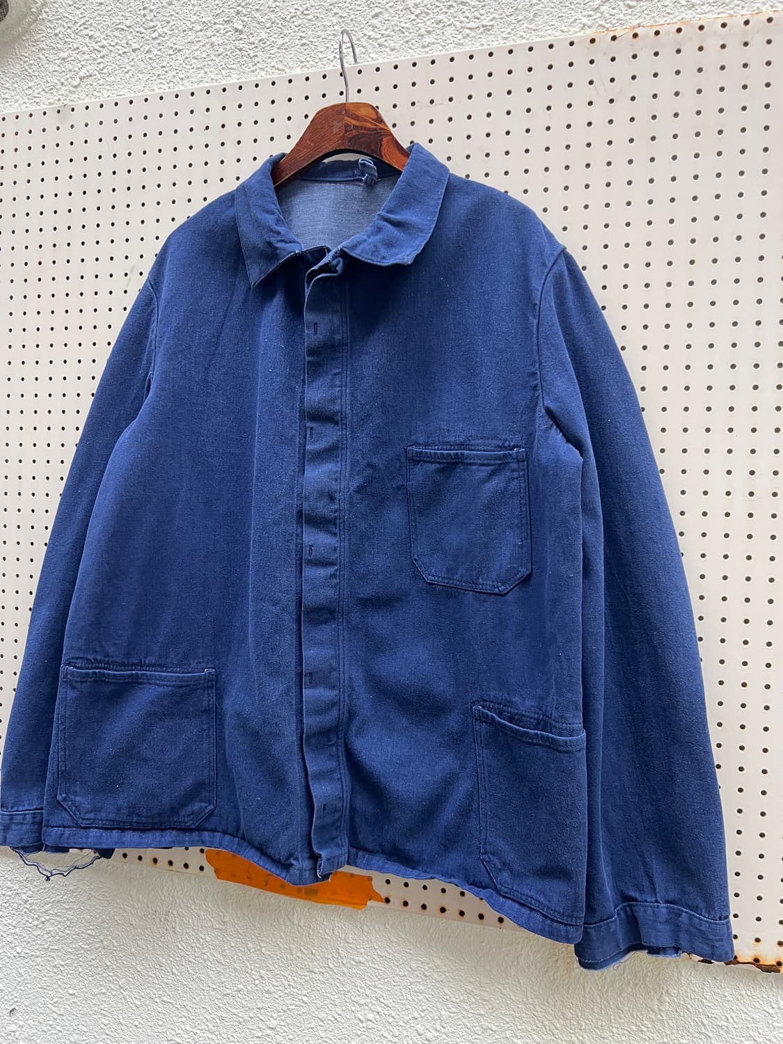 OLD VINTAGE DENIM FRENCH WORK 빈티지프렌치워크자켓 상품이미지4