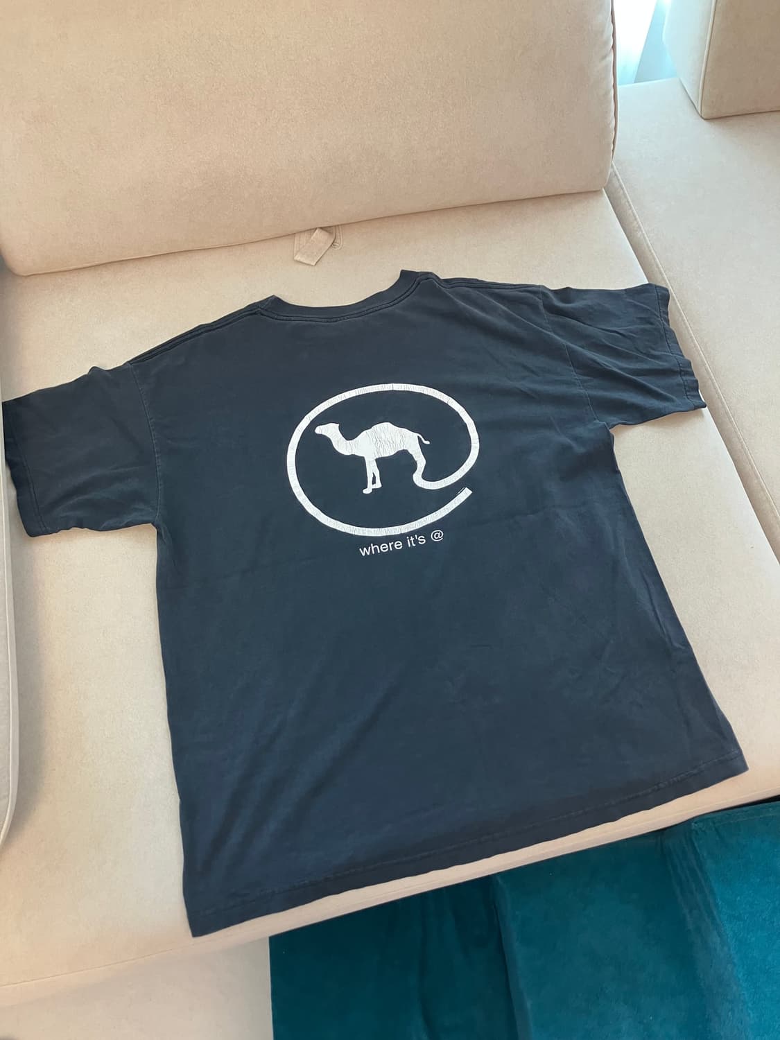 90s camel T shirts 상품이미지2
