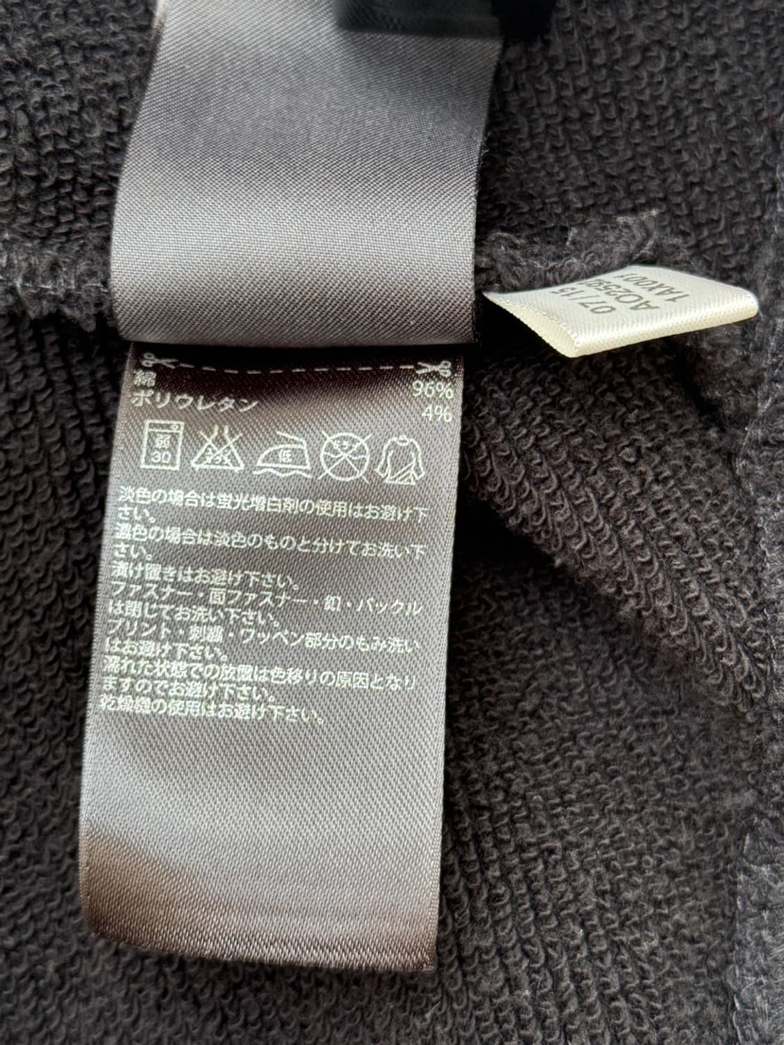 이지 시즌 1  YEEZY SEASON 아노락 오버사이즈 후드 블랙 상품이미지7