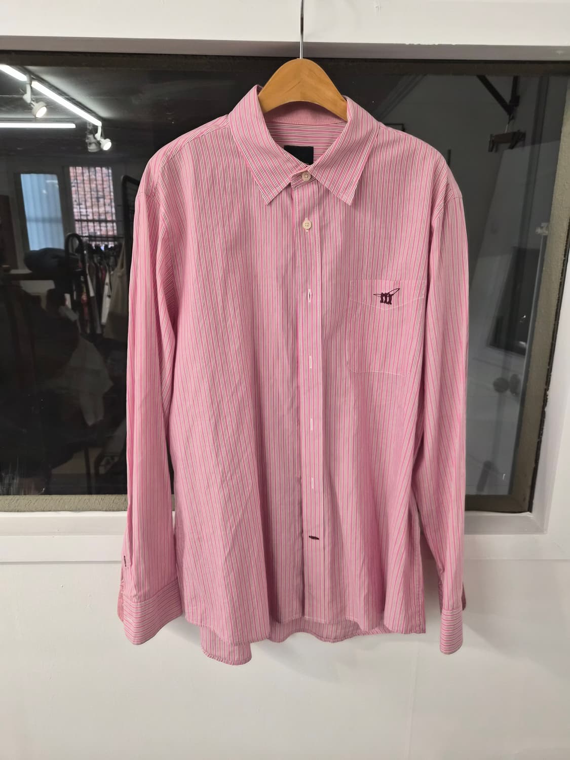 105) 헨리코튼 스트라이프 셔츠 팝니다 상품이미지1