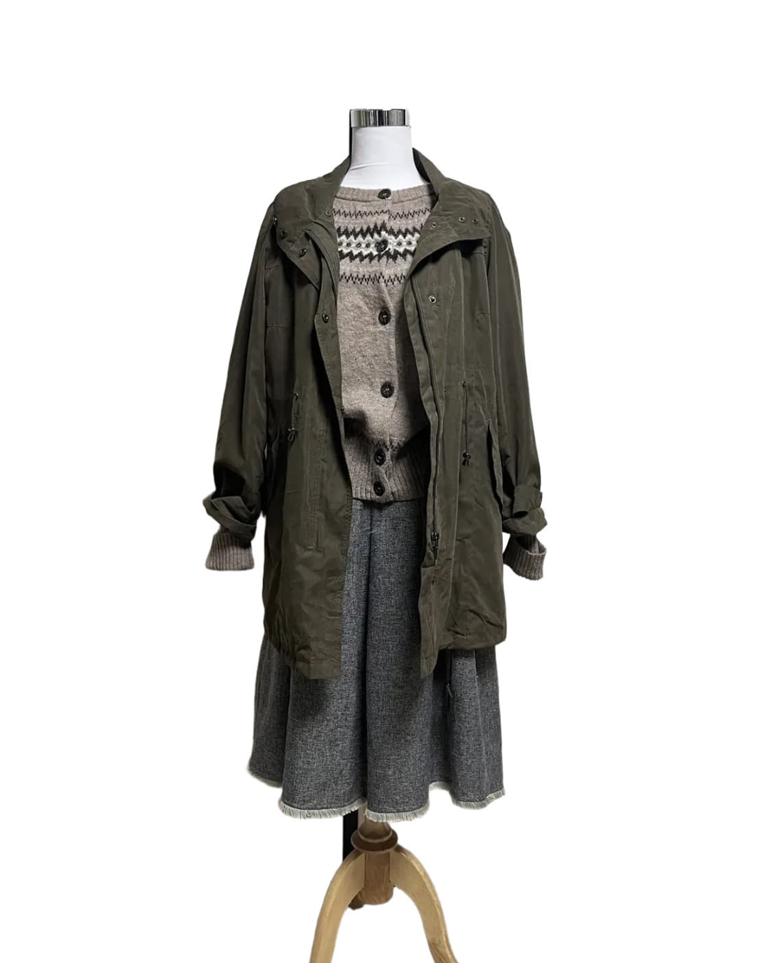 Deep brown safari jacket 상품이미지6