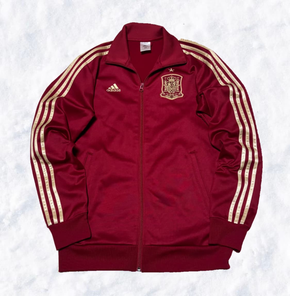 아디다스 딥레드 버건디 스페인 져지 상품이미지2