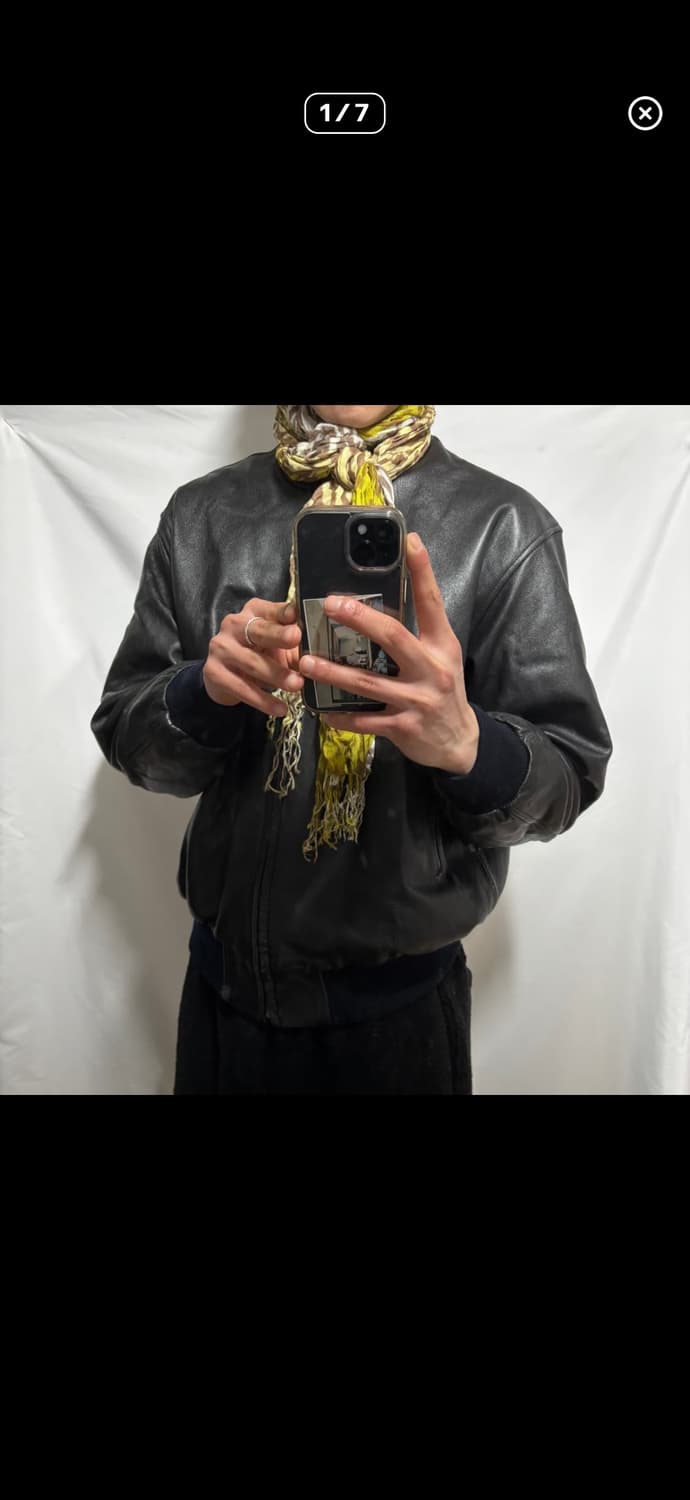 vtg lambskin blouson 상품이미지1