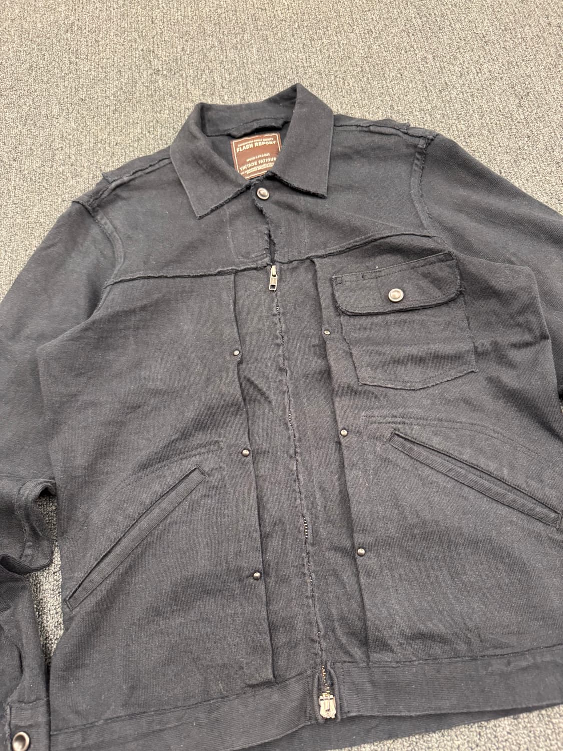 M)Flash Report 빈티지 y2k 코튼 자켓 상품이미지2