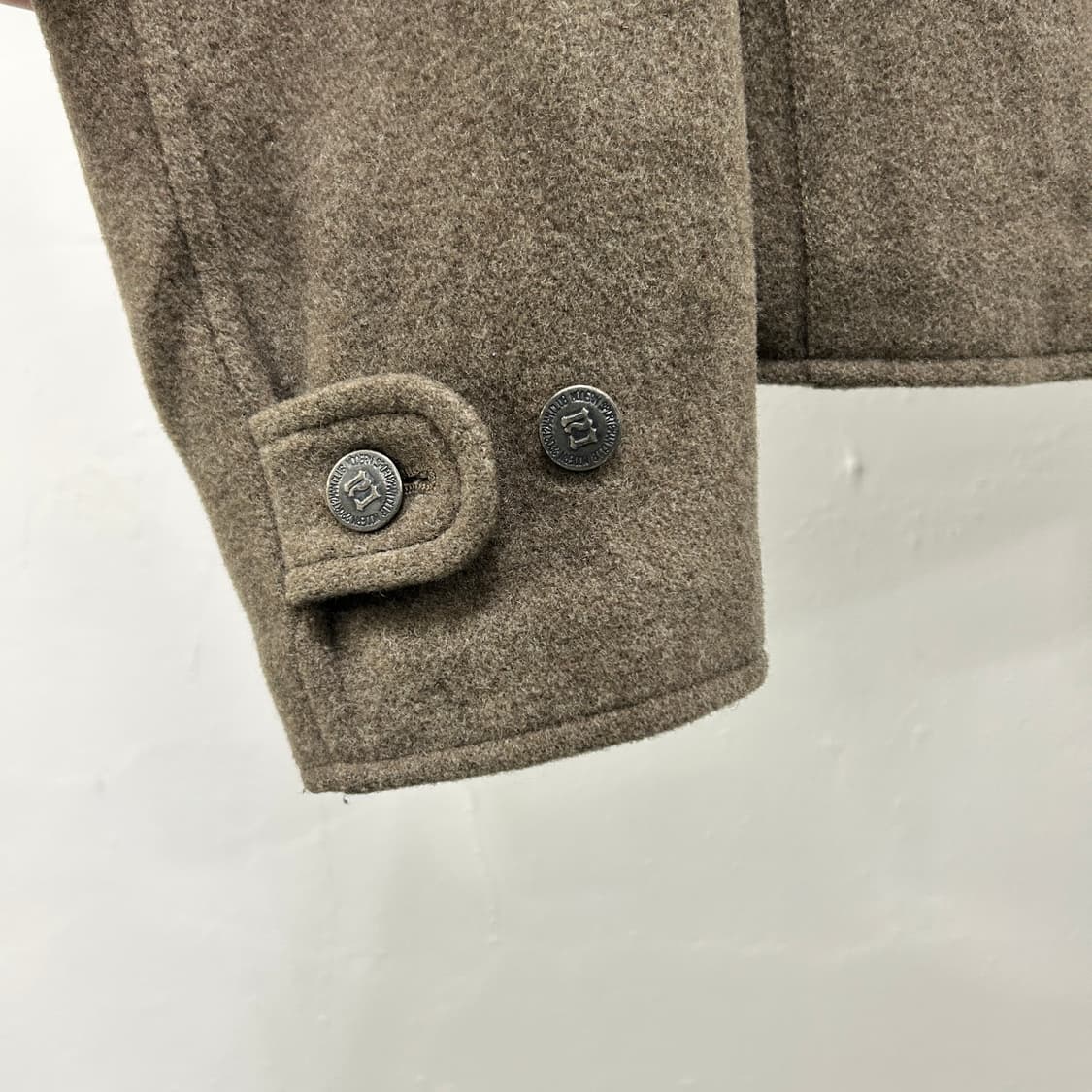 45rpm 베이지 울 숏 코트 상품이미지5