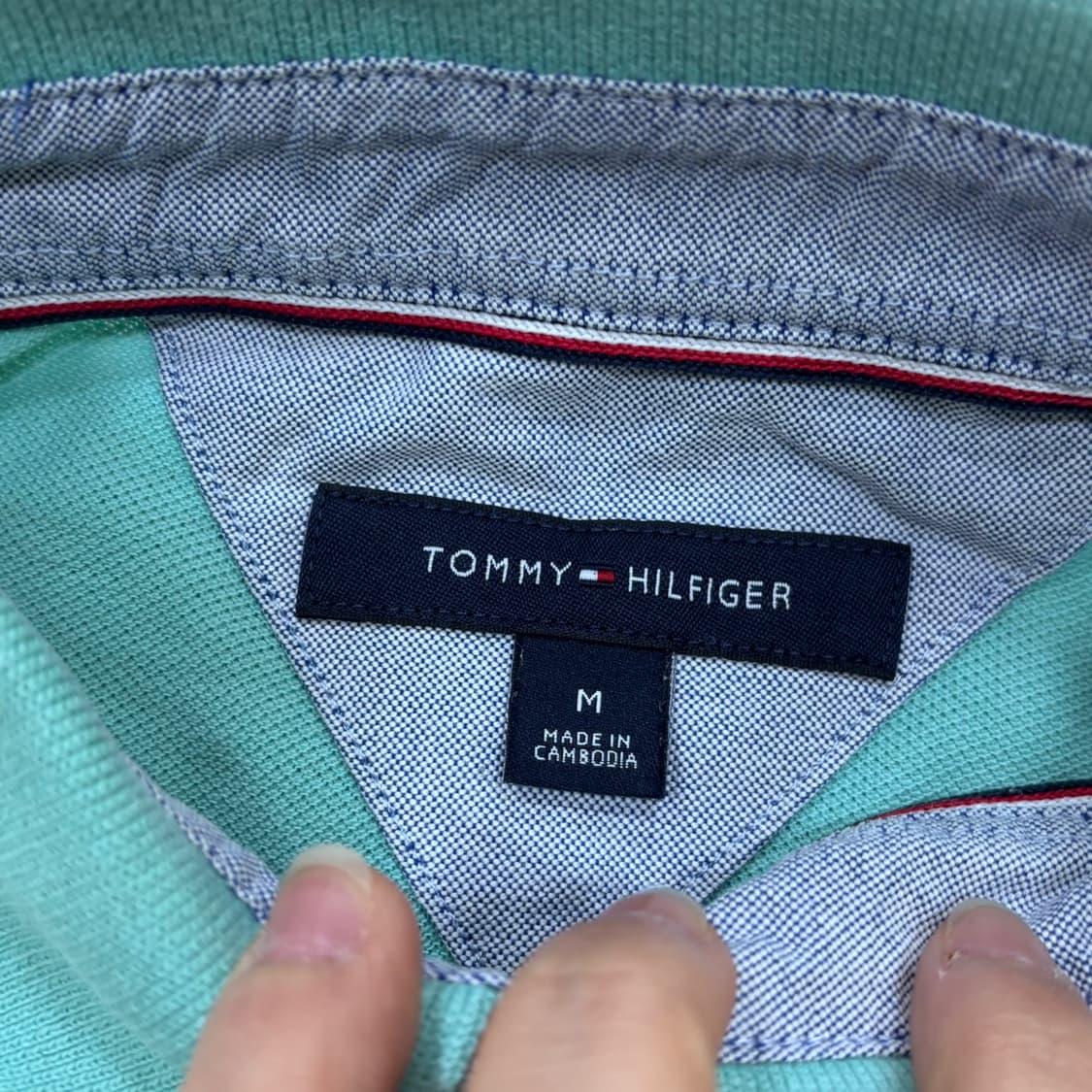 M 타미힐피거 반팔 카라 티셔츠 0320E 상품이미지3