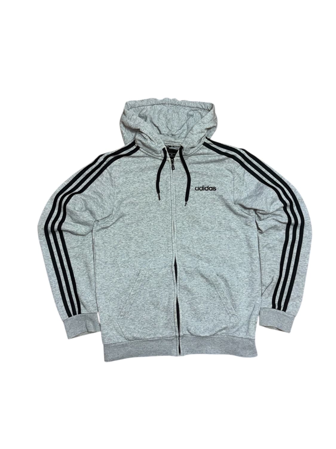 아디다스 그레이 사이드라인 후드집업 상품이미지2
