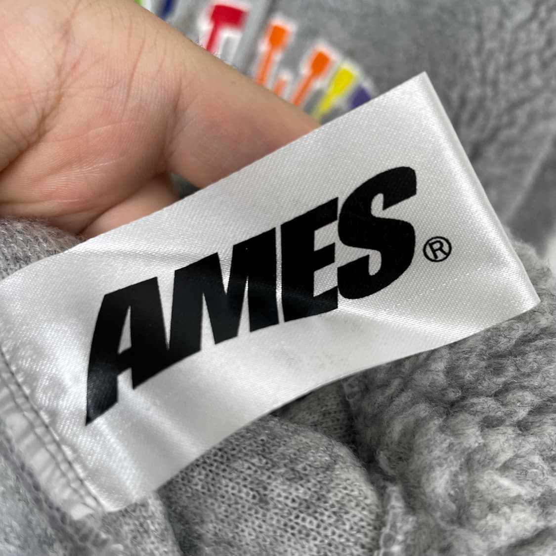 AMES 뽀글이 후드티 상품이미지4