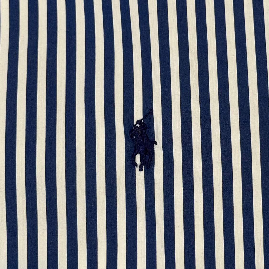 여S) 폴로 랄프로렌 슬림 스트레치 스트라이프 셔츠 블루 상품이미지4