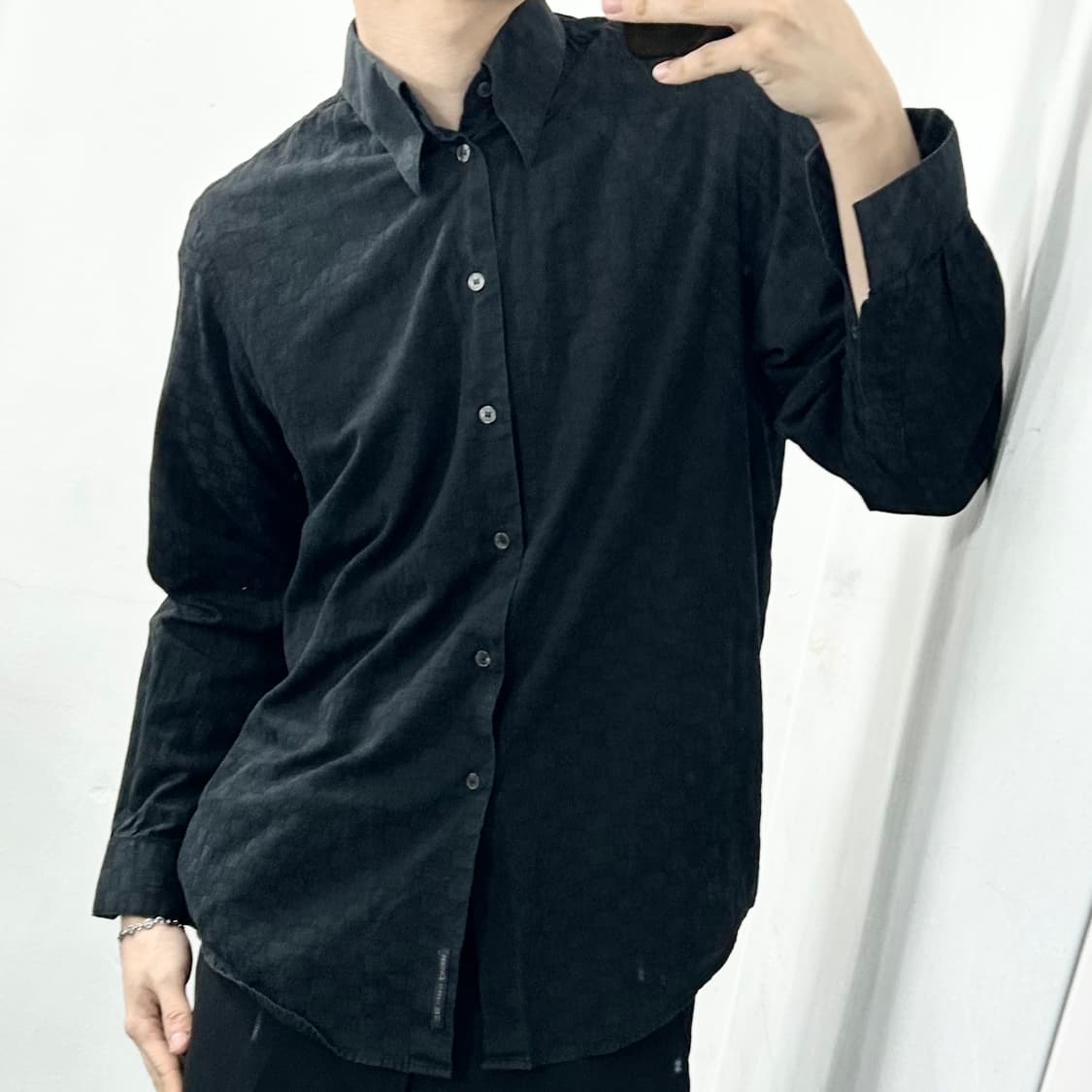 베르사체 V2 패턴 셔츠 상품이미지3