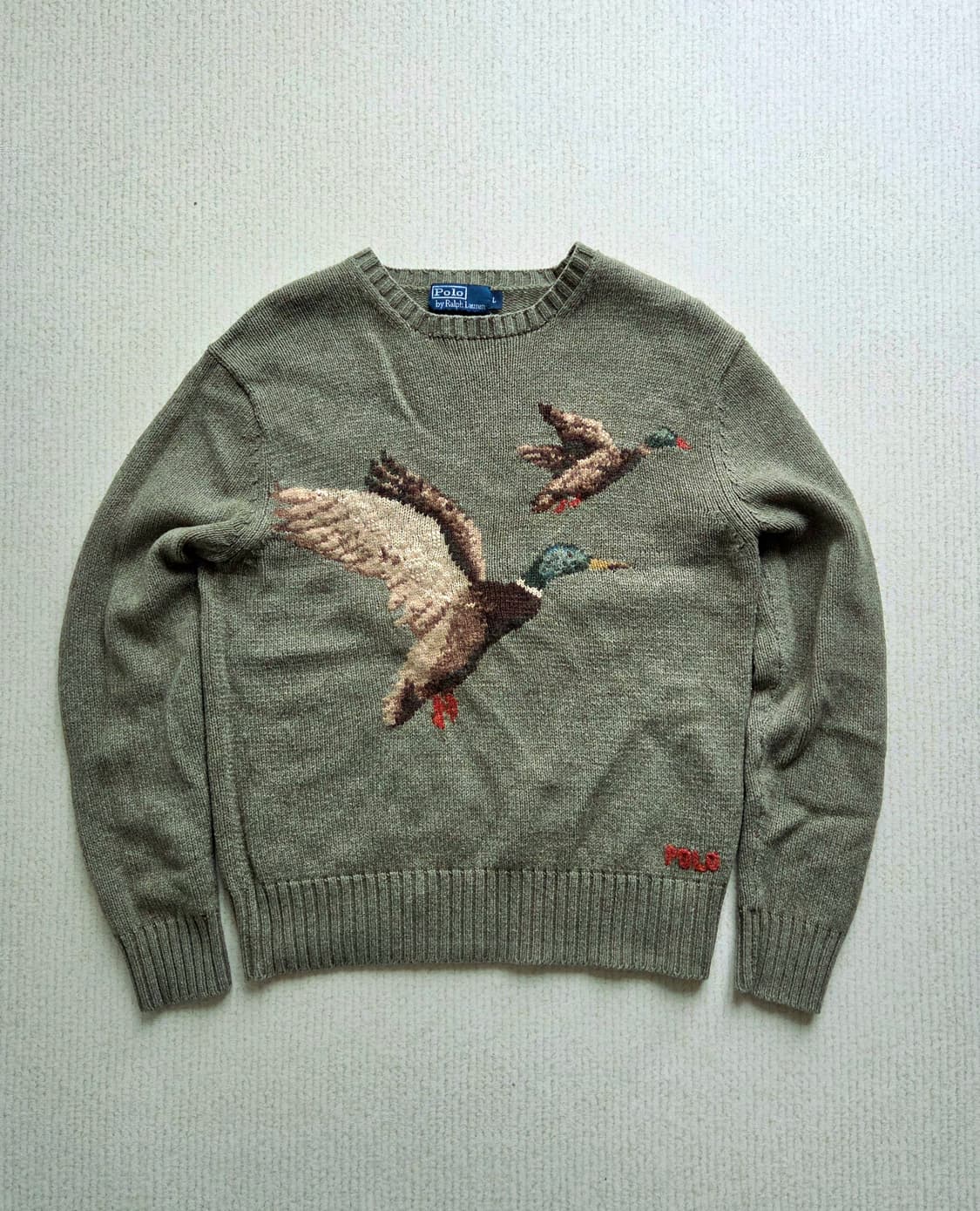 폴로 랄프로렌 말라드덕 니트 스웨터 상품이미지4