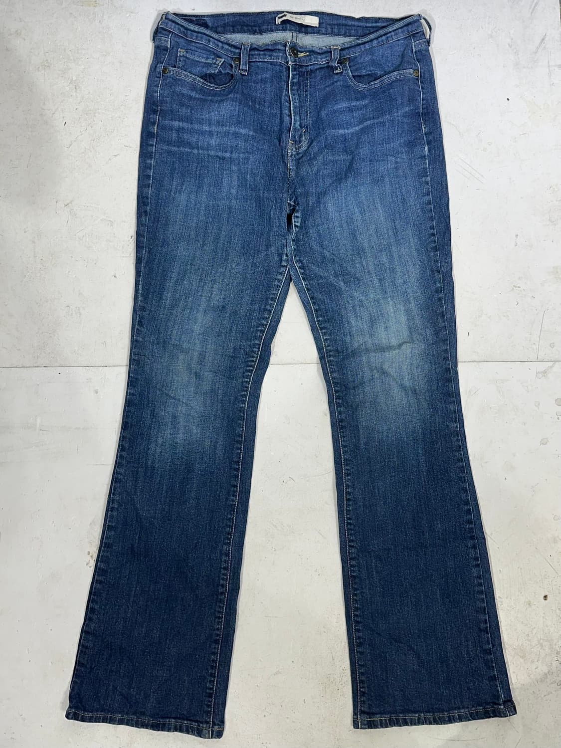 리바이스 515 중청 부츠컷 플레어진 청바지 데님 팬츠  상품이미지4