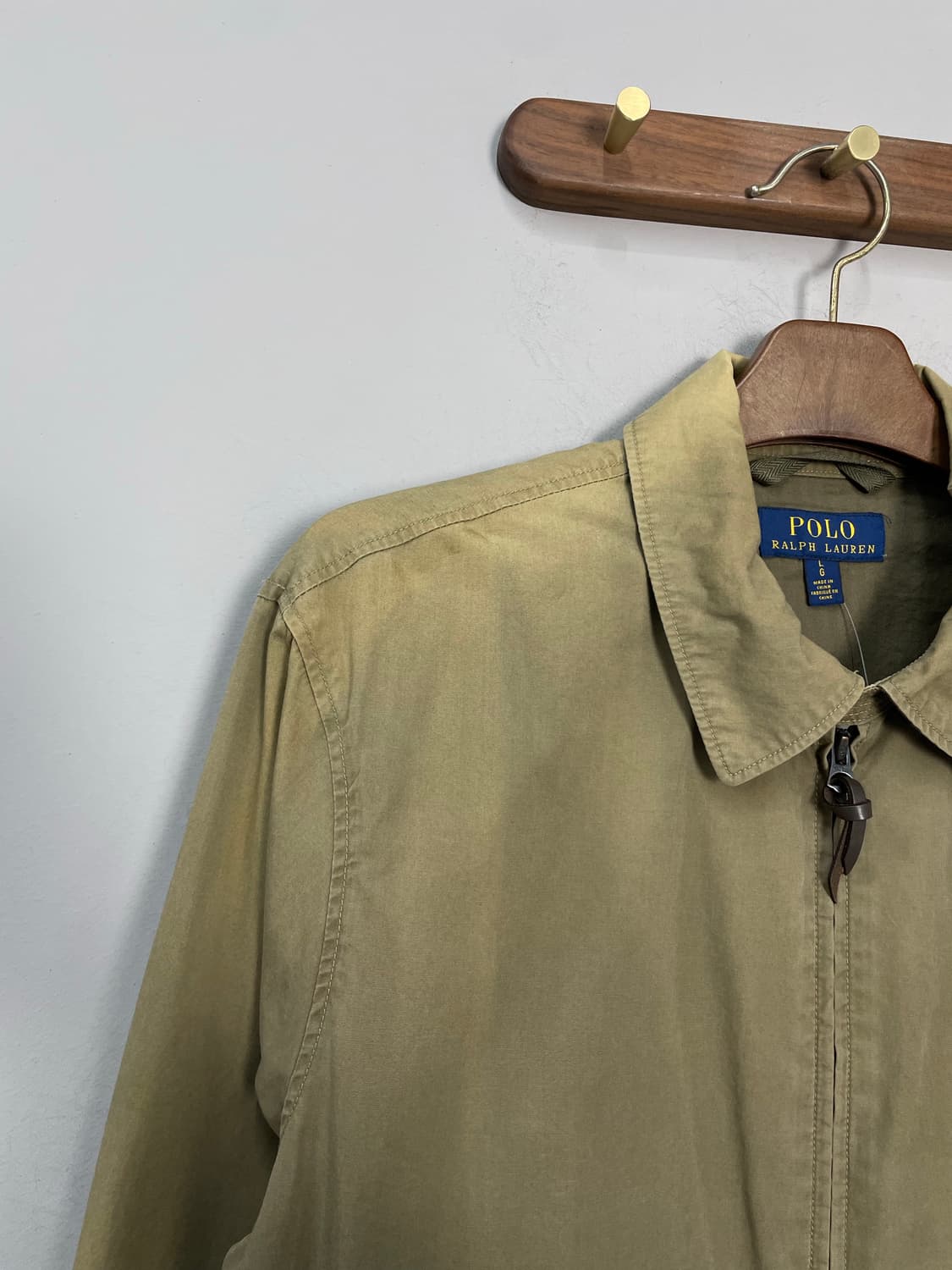 폴로 랄프로렌 포니 로고 코튼 블루종 자켓 H2075 상품이미지6