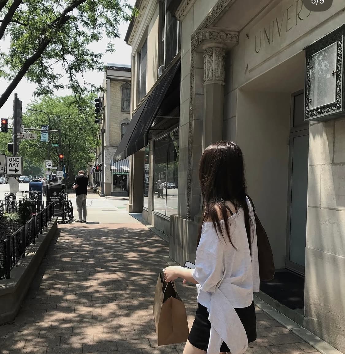 (페스벌룩) DODE x DAY 언발 티셔츠: 멜란지 색상 상품이미지3
