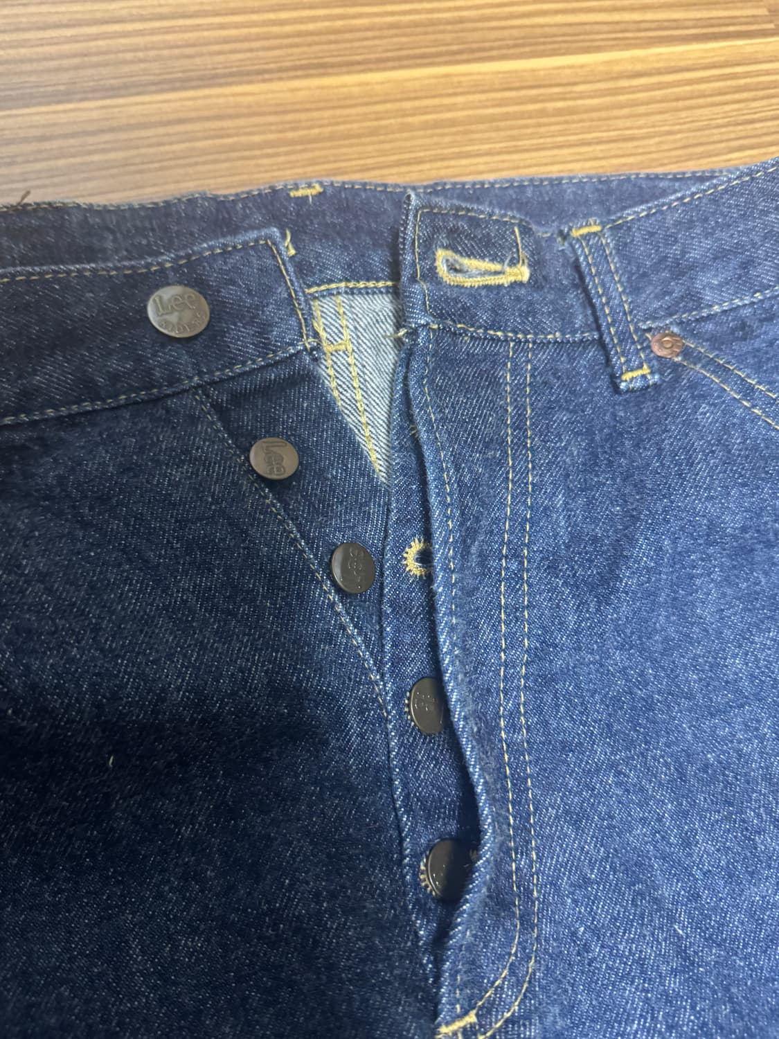 90s Lee 라이더스 버튼플라이 데님 팬츠 상품이미지5