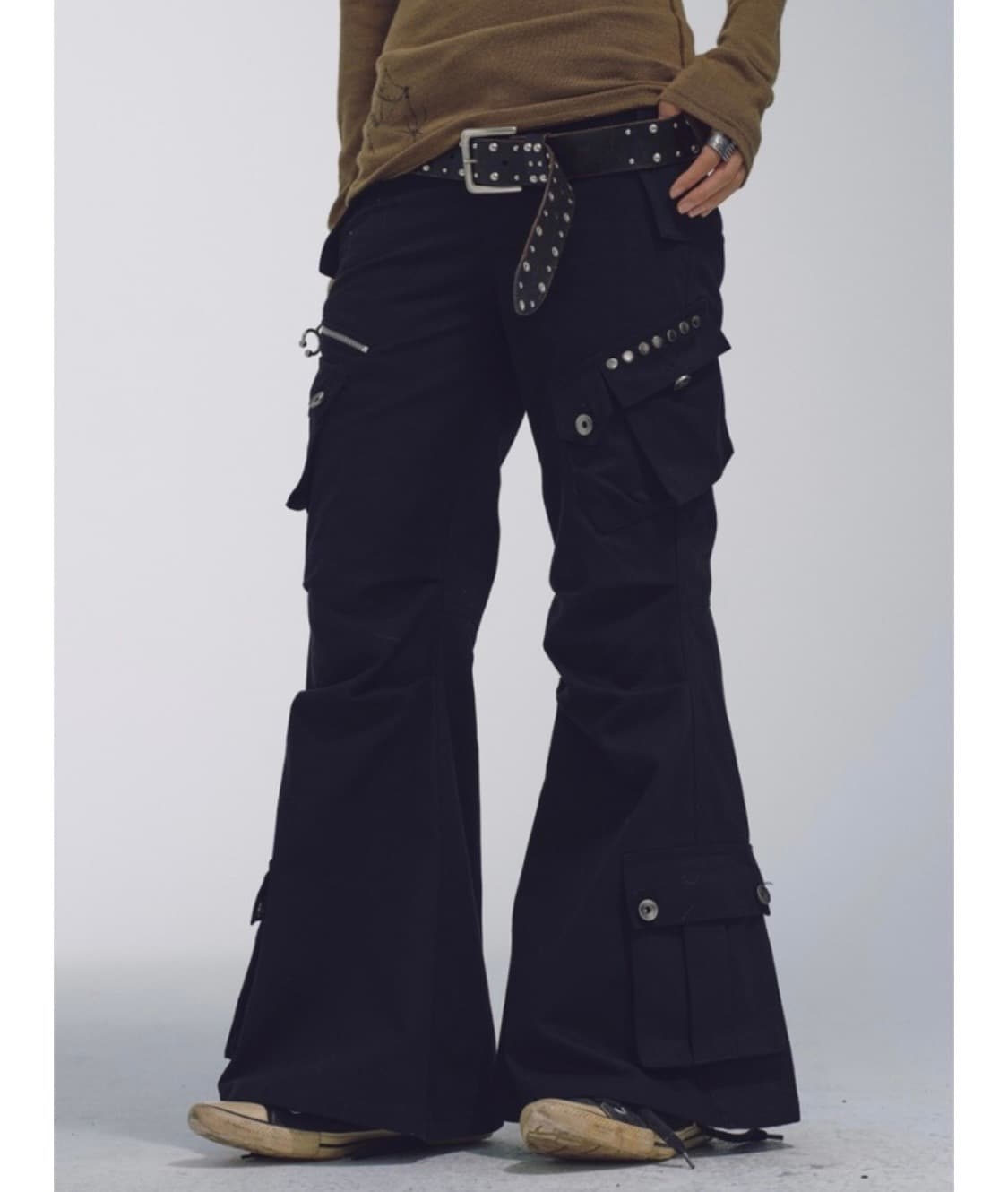 Cotton Multi-pocket Pleated pants 상품이미지3