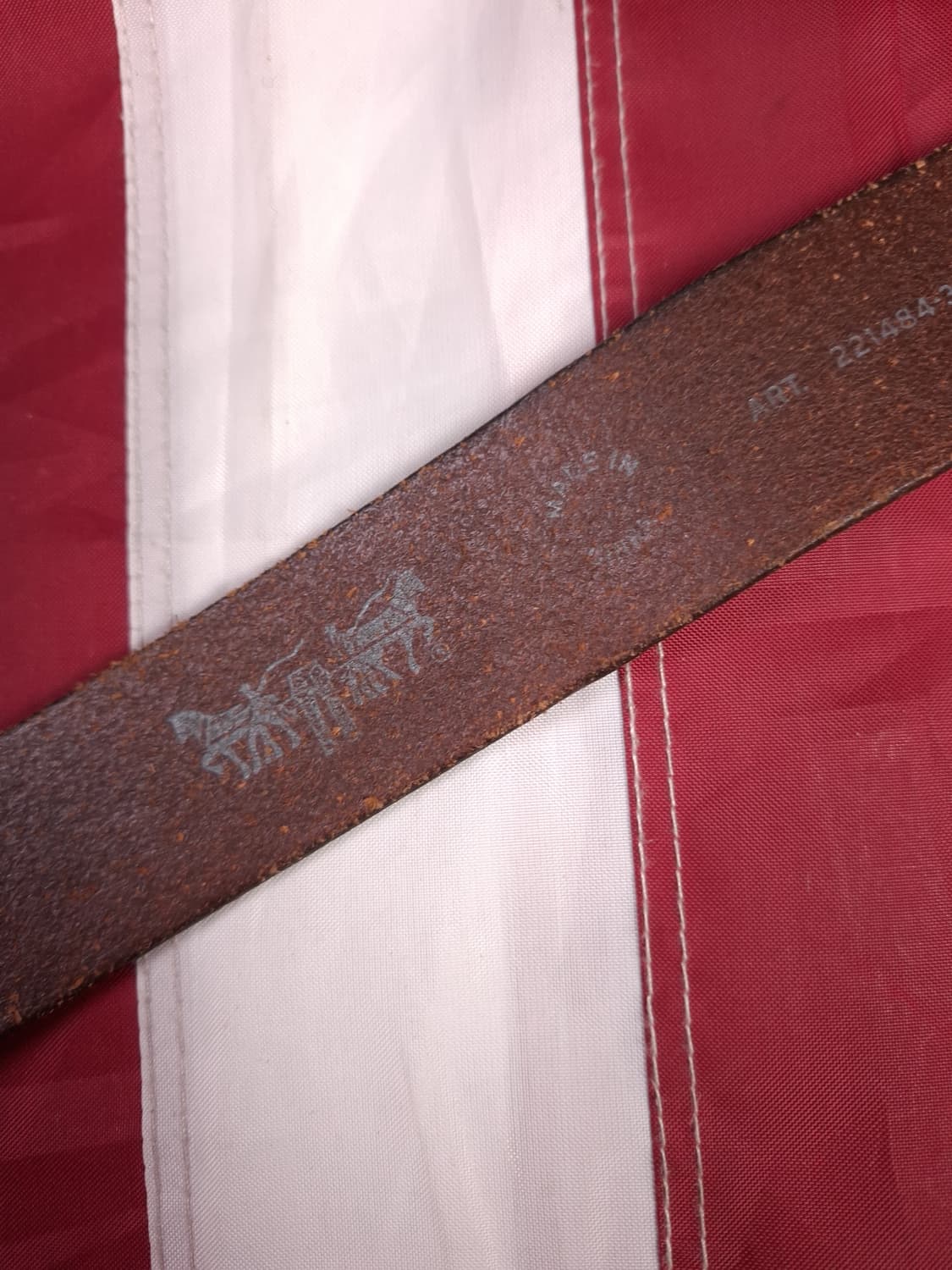 오리지날 리바이스 리얼레더 벨트 상품이미지3