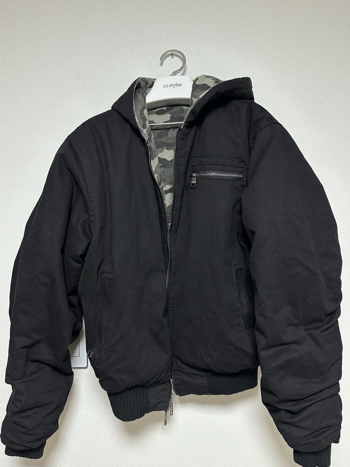 아캄 카모플라주 리버서블 푸퍼 자켓 상품이미지1