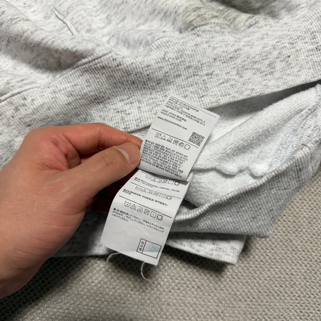 디스이즈네버댓 스펠아웃 후드티 상품이미지4