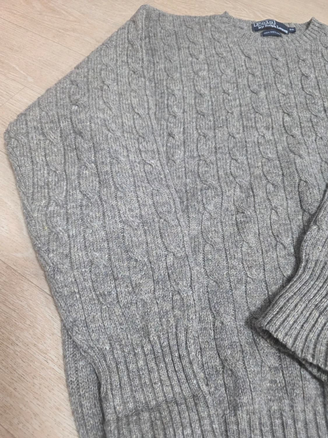 폴로랄프로렌 셰틀랜드 울 케이블 니트 95 상품이미지4