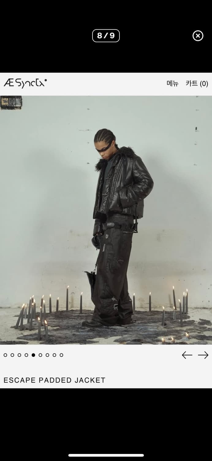 Aesynctx ESCAPE PADDED JACKET 상품이미지4
