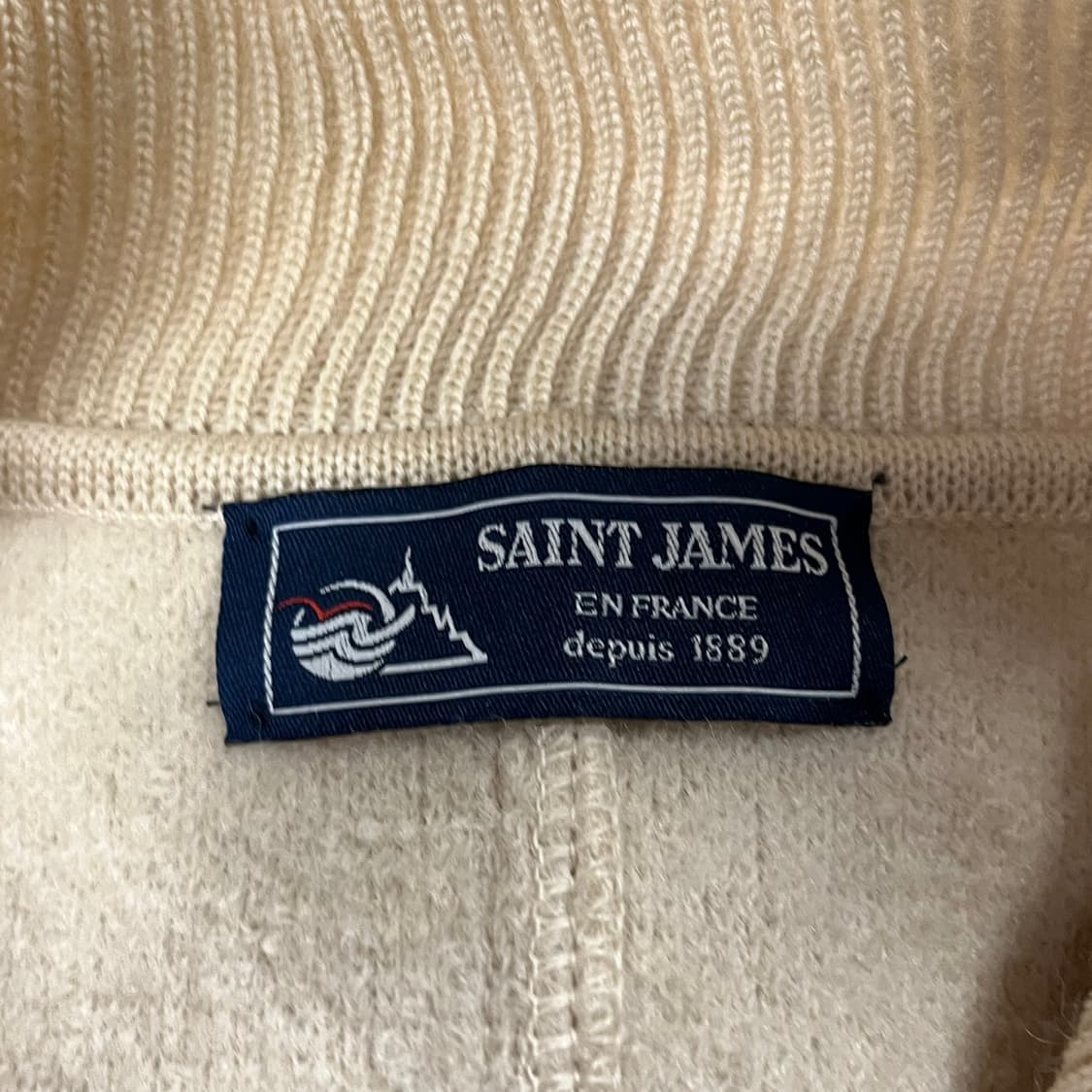 [정품/44] 세인트제임스 울 가디건 자켓 b8 상품이미지5