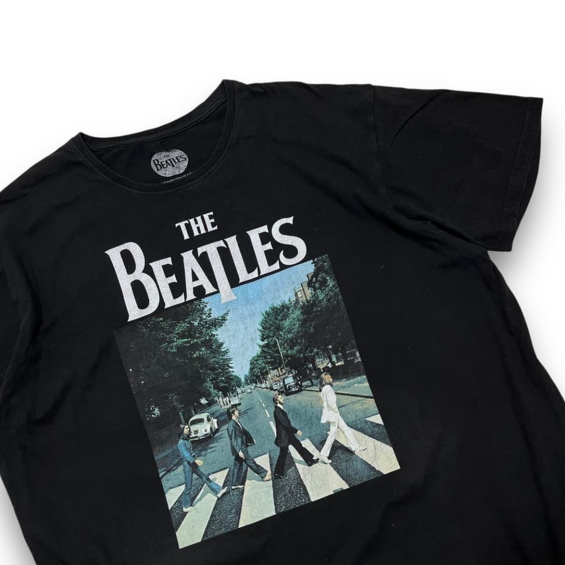 비틀즈 2020s 락밴드 애플 신호등 디스코스래피 반팔티 상품이미지2