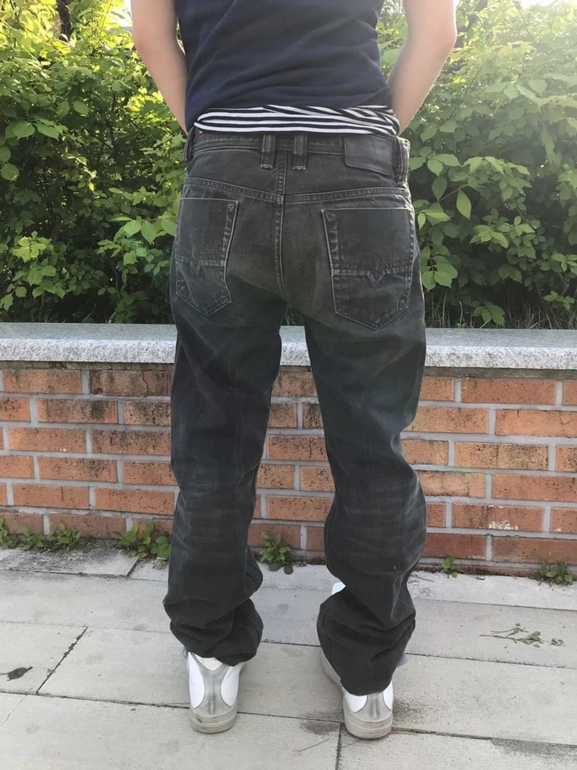 Diesel Viker Dirty Wash Jeans 상품이미지3