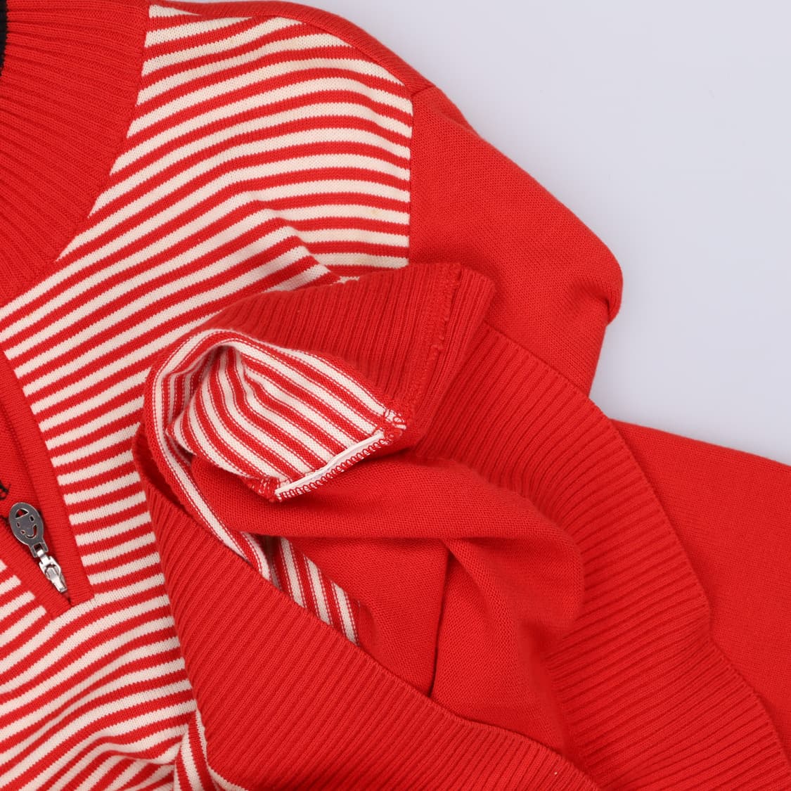 M 먼싱웨어 골프 반집업 긴팔 니트 0204M 상품이미지4