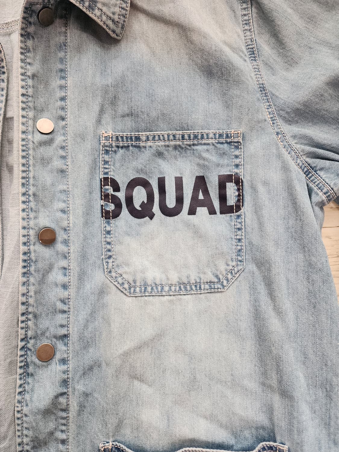 NIX 닉스 데님 초어 자켓 (100~105)사이즈 야상 청자켓 워크자켓 상품이미지4