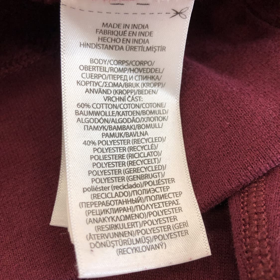 폴로 랄프로렌 QR 백화점판 플리스 앤도버 헤버 후드 L  상품이미지7