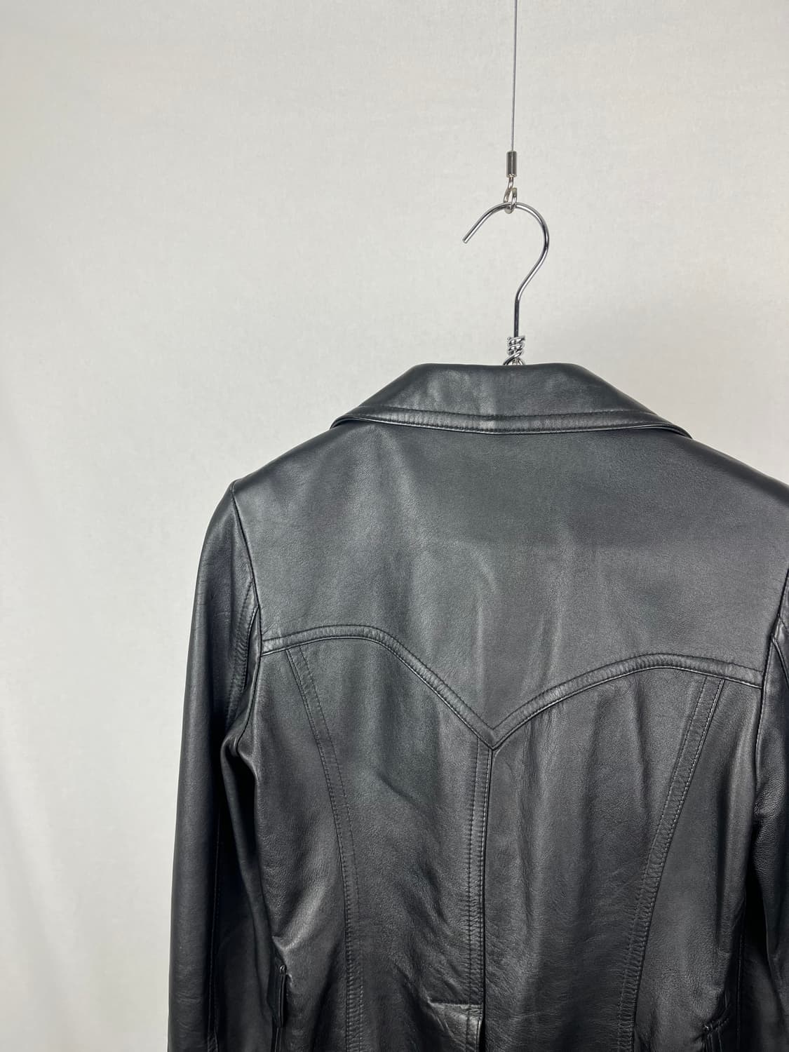 Vintage 램스킨 웨스턴 레더 블레이저 상품이미지5